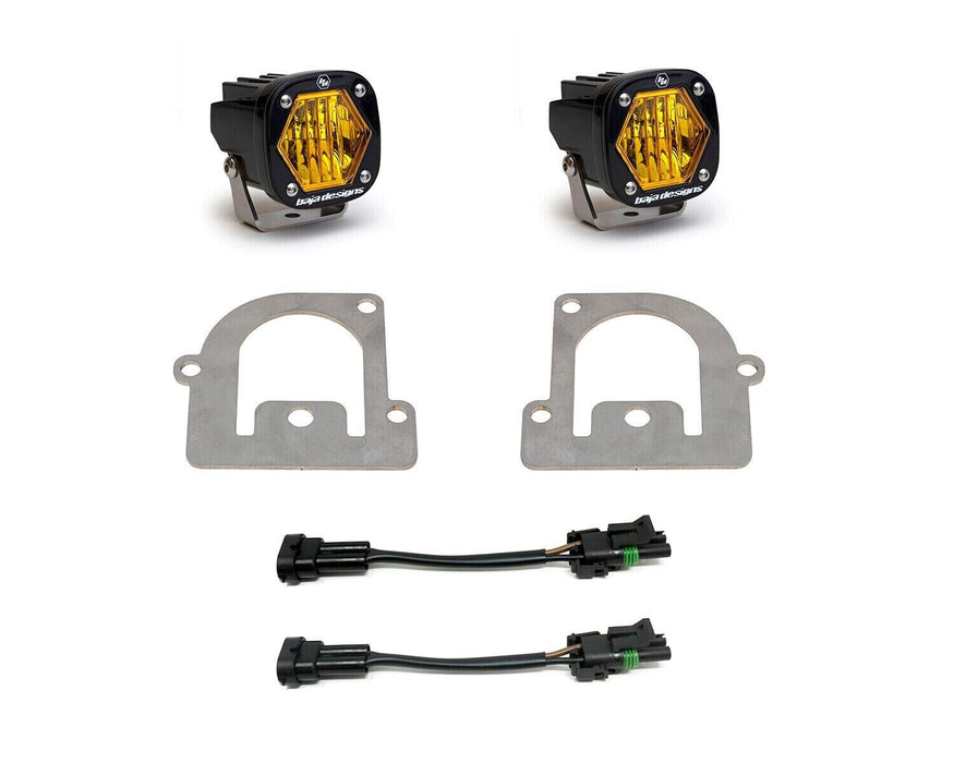 Baja Designs 447683 S1 Fog Pocket Light Kit for 2021-2022 Ford Bronco Sport