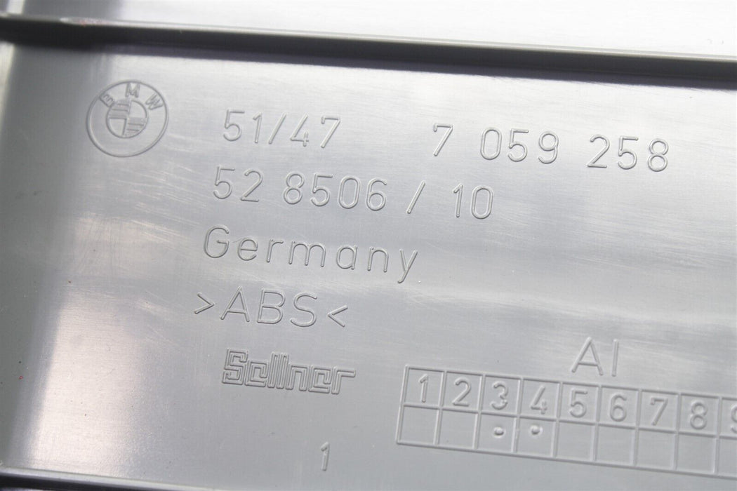 2008 - 2013 BMW M3 E90 Trunk Trim Sill Cover Panel 477059258 08-13