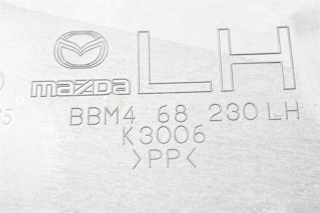 2010-2013 Mazdaspeed3 B Pillar Left Cover LH Driver BBM468230 Speed3 MS3 10-13
