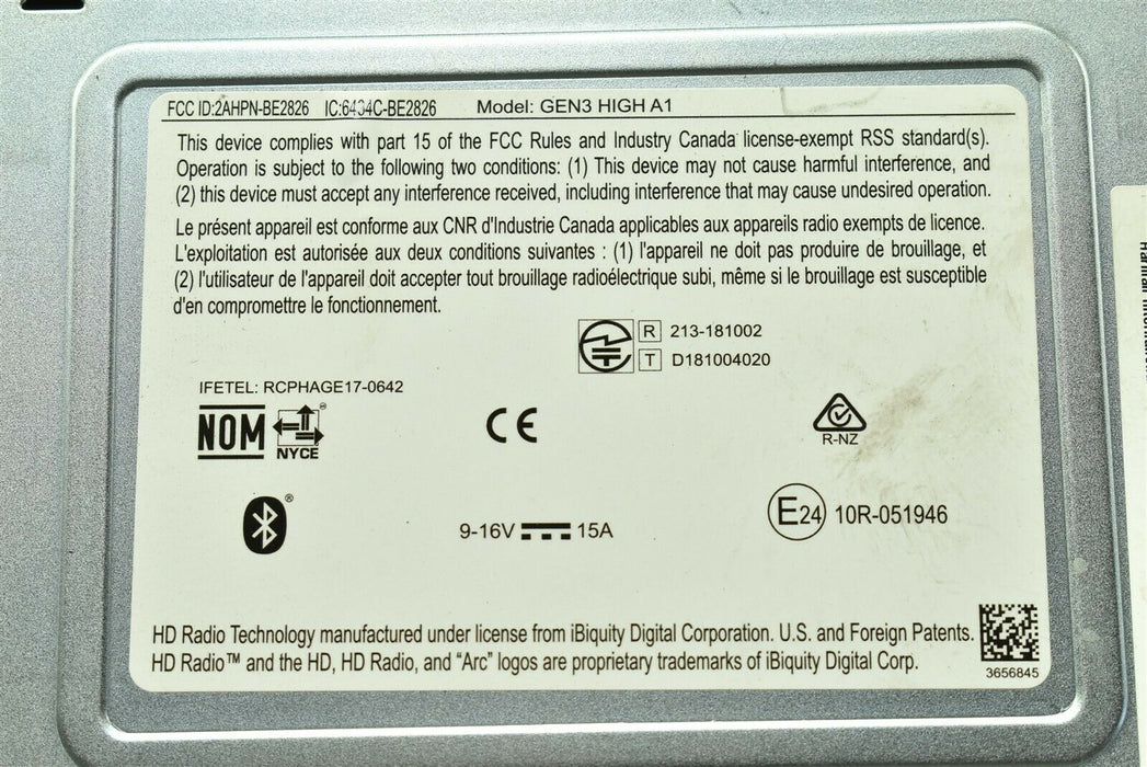 2013-2020 Subaru BRZ Radio Stereo 86271CA690 13-20