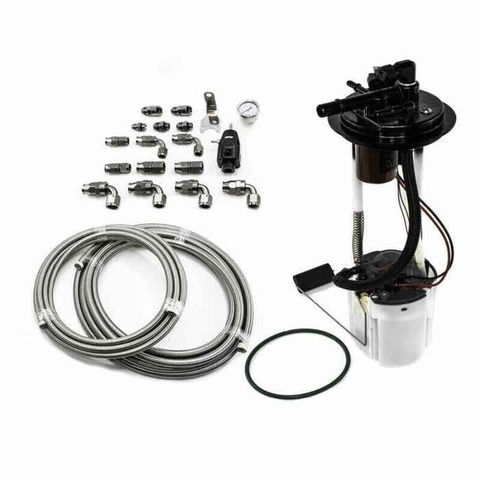 Deatschwerks Dw400 Pump Module W/Ptfe Lines For 05-09 Gm Trucks 4.8L/5.3L/6.0L