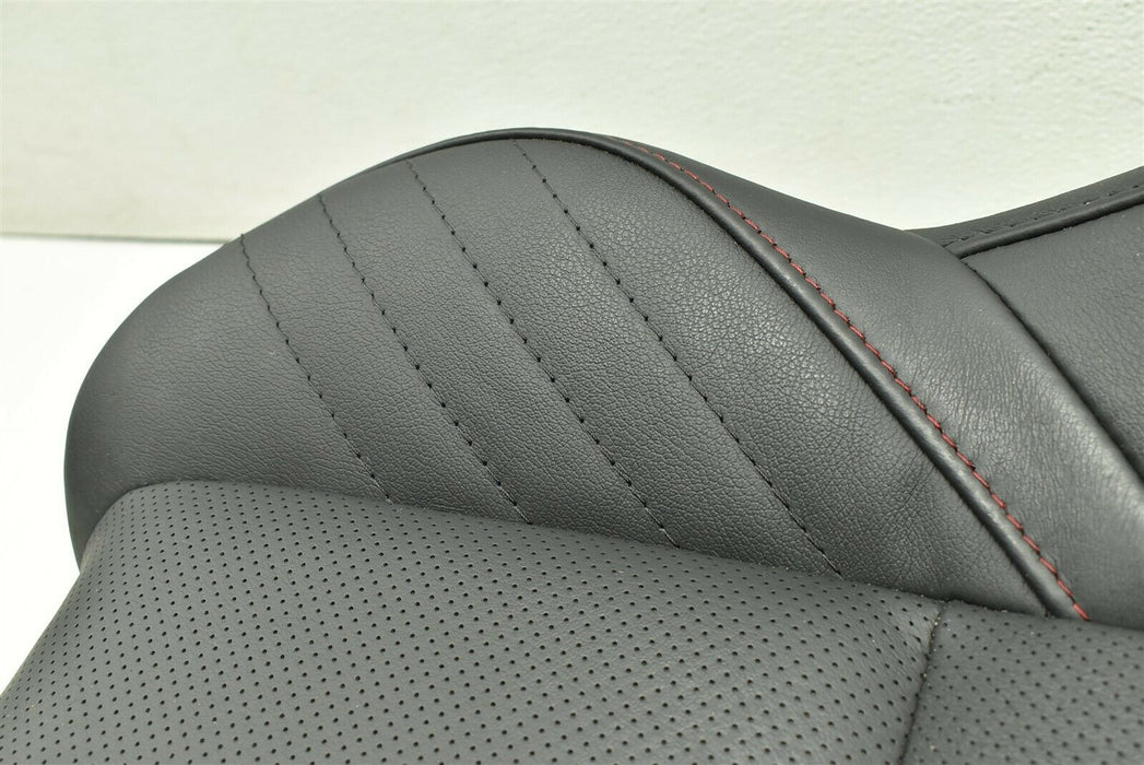 2015-2019 Subaru WRX Passenger Right Front Leather Upper Seat Portion OEM 15-19