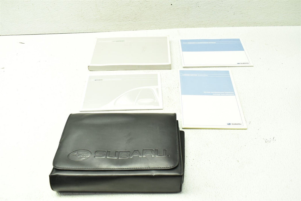 2007 Subaru WRX Owners Manual Booklet Factory OEM 07