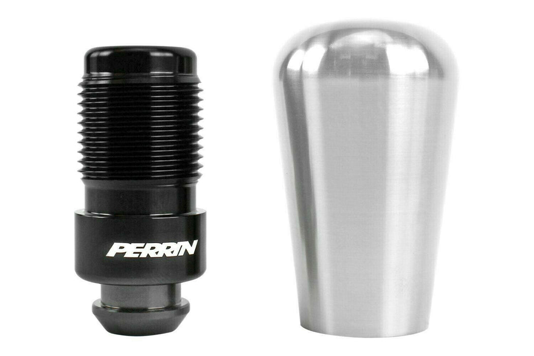Perrin Performance Tapered Shift Knob 1.85" Brushed For 5-Speed WRX