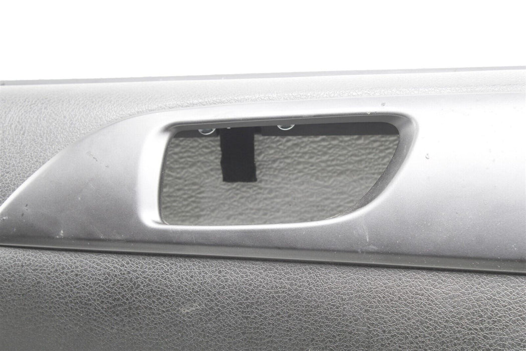 2008-2014 Subaru WRX STI Rear Left Door Panel Cover Card 08-14