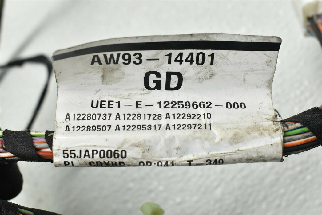 2011 Jaguar XJ Dashboard Wiring Harness Dash AW93-14401-GD