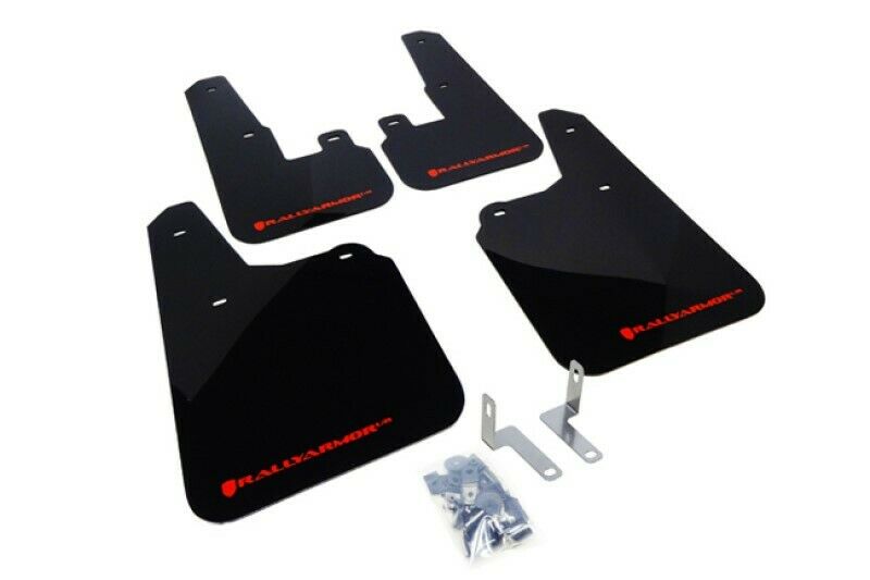 Rally Armor UR Mud flap Red logo for 10-14 Outback MF16-UR-BLK/RD