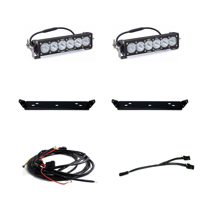 Baja Designs 447736UP Fog Lights Dual FPK SAE/Pro DC For Ford Super Duty 20-22