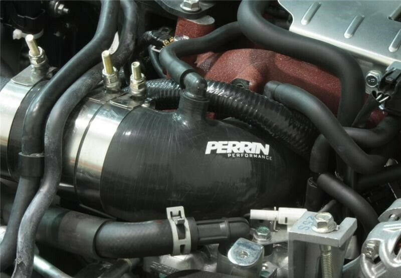 Perrin Black Turbo Inlet Hose FOR 08-14 Subaru WRX / 05-09 LGT - PSP-INT-421BK