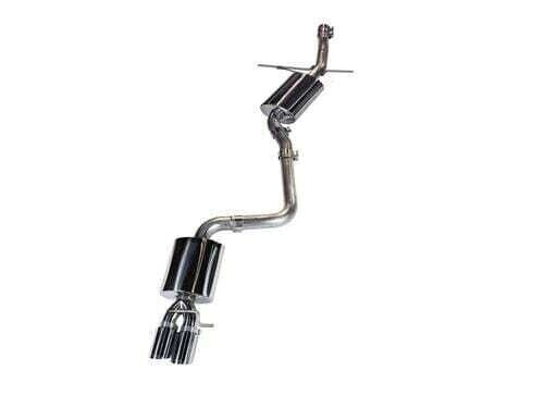 AWE 3015-22010 Tuning for Audi B8 A4 Touring Exhaust-Single Side Polished Silver