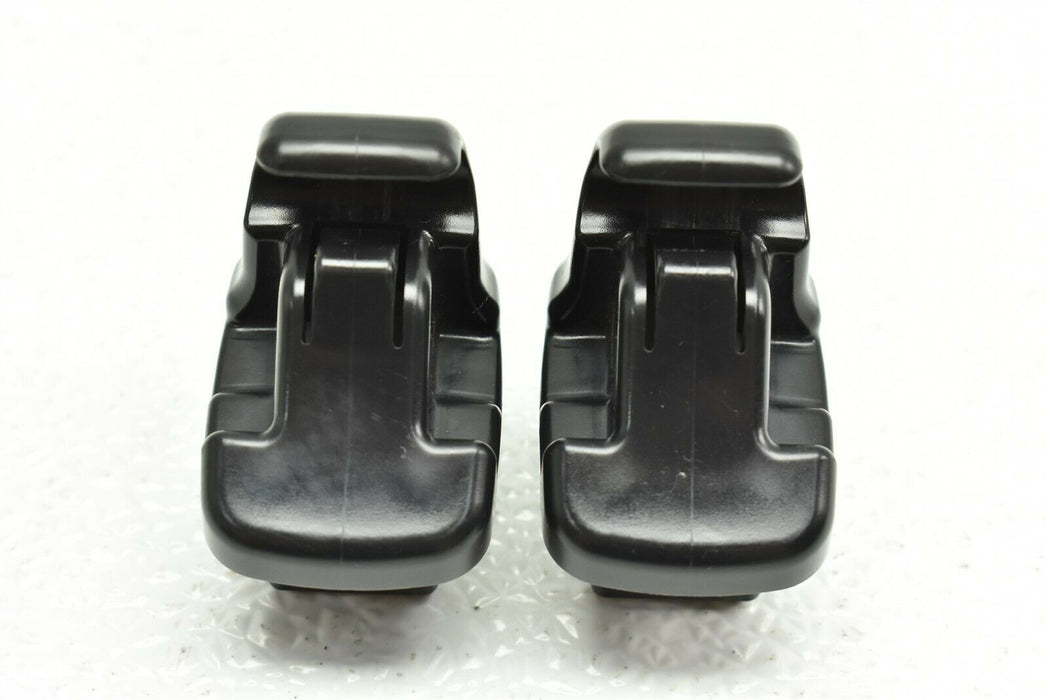 2015-2019 Subaru WRX Sun Visor Clip Pair Clips Black Pair 15-19