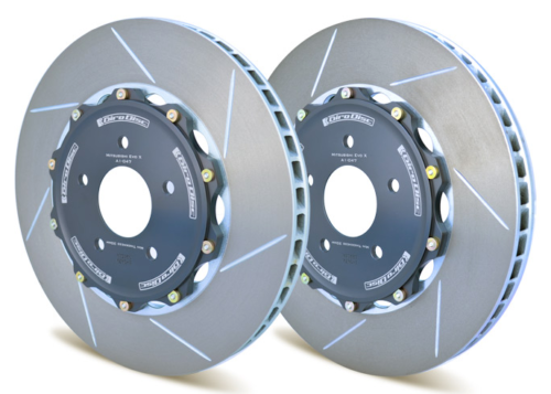 GiroDisc REAR 2pc Slotted Rotors for Ford Focus RS