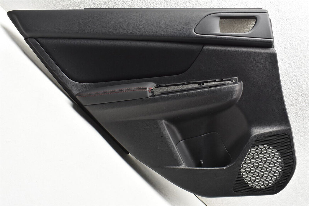 2015-2019 Subaru WRX Rear Driver Left Interior Door Card Panel Assembly 15-19