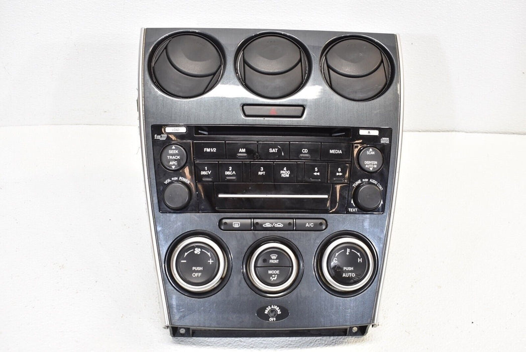 06 07 Mazdaspeed6 Radio Stereo Climate Control Assembly MS6 2006 2007