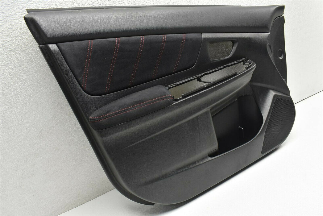 2015-2019 Subaru WRX STI Door Panel Trim Front Left Driver LH OEM 15-19