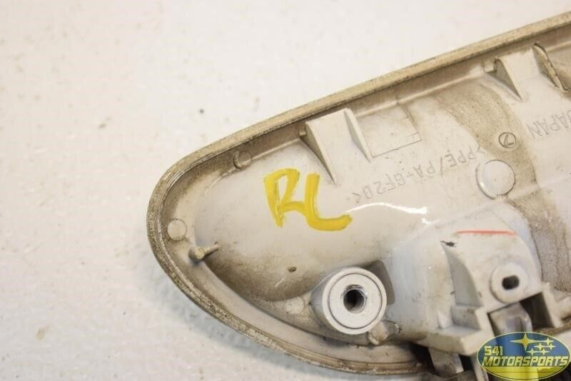 2000-2003 Subaru Legacy GT Rear Left Door Handle Exterior White Driver LH