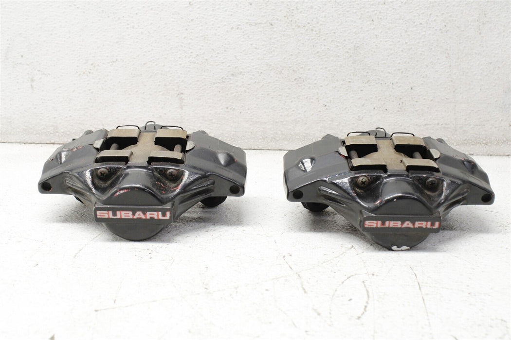 2006-2007 Subaru WRX Rear Brake Caliper Set Factory PAINTED OEM 06-07