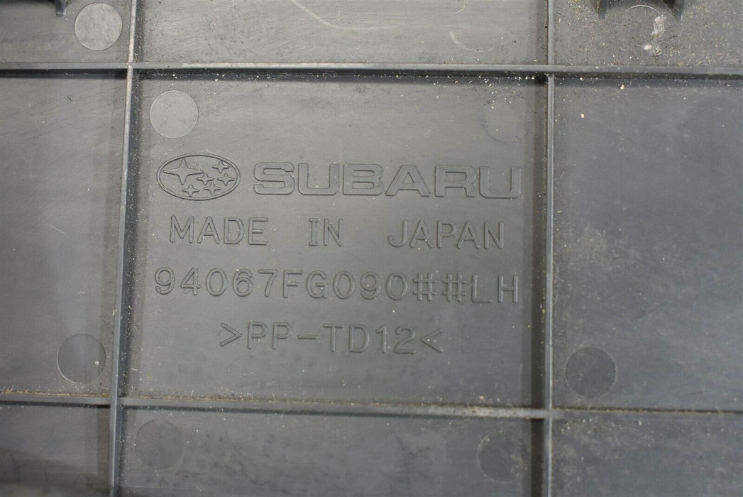 2008-2014 Subaru Impreza WRX STI Plastic Cover Trim Piece 08-14
