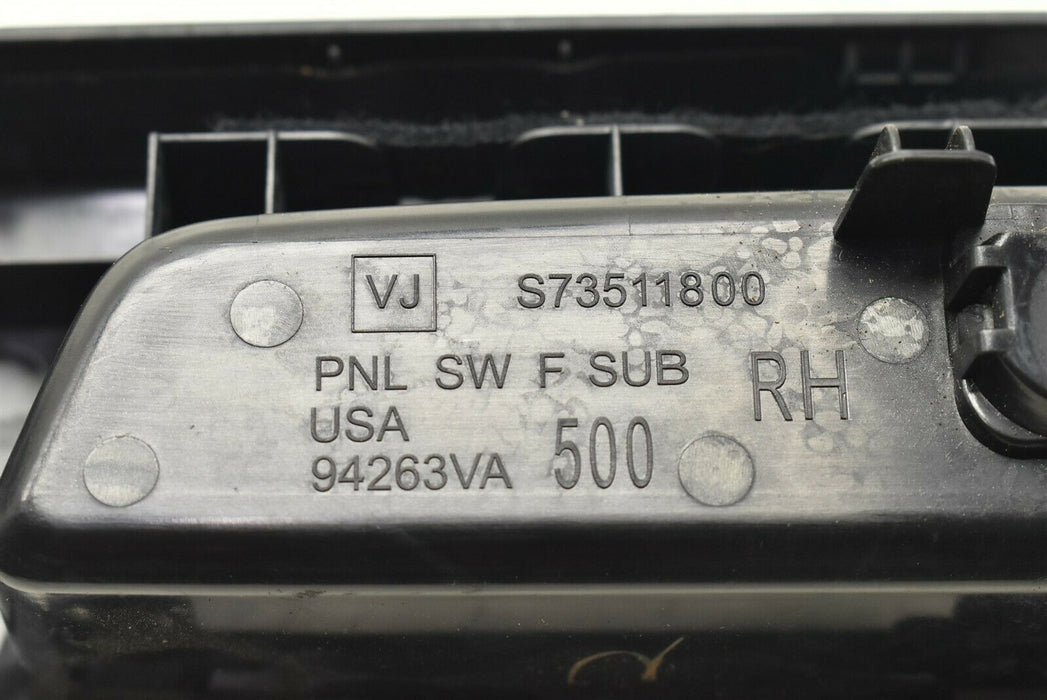 2015-2020 Subaru WRX Passenger Front Right Window Switch Trim Panel OEM 15-20