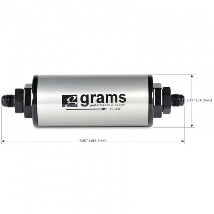 Grams Fits Performance 20 Micron -6AN Fuel Filter