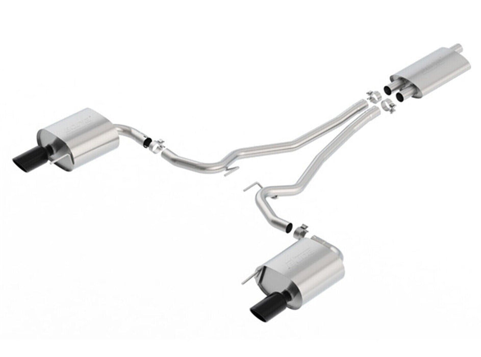Borla 1014039BC EC-Type Touring Exhaust System Fits 2015-2019 Ford Mustang