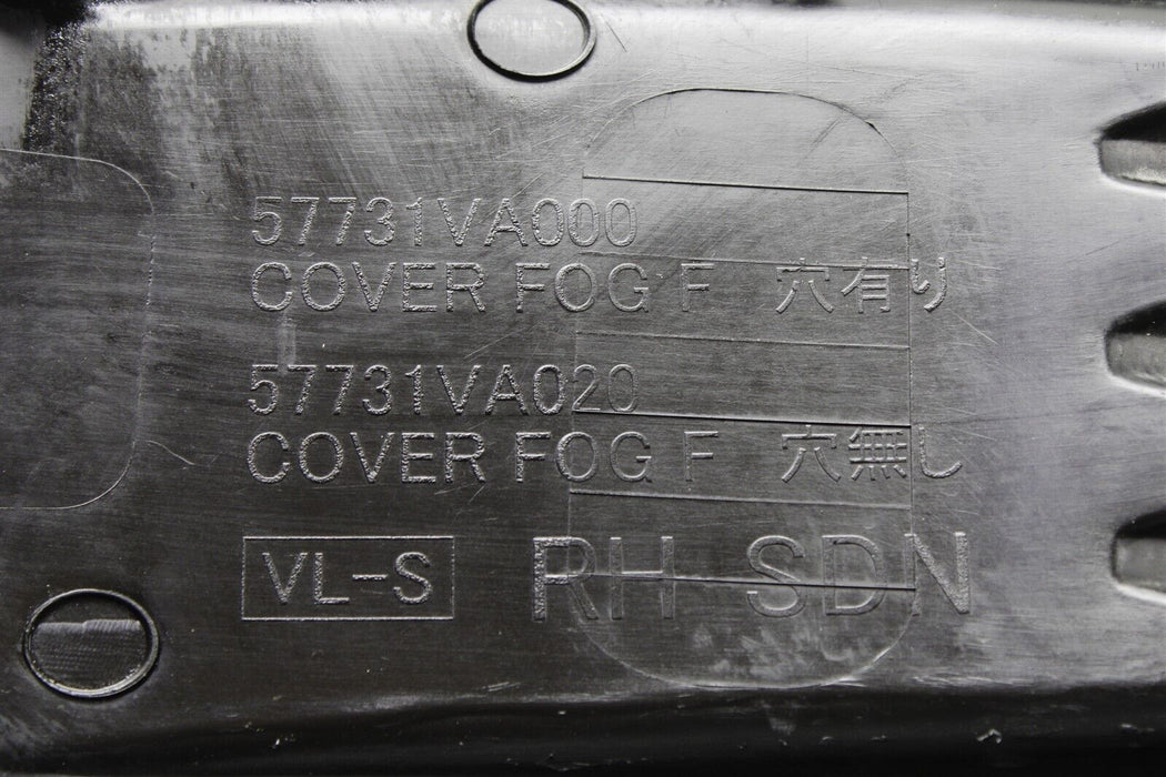 2015-2019 Subaru WRX Front Passenger Right Fog Light Cover Trim 57731VA000 15-19