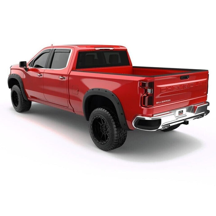 EGR Black Out Traditional Bolt-On Fender Flares For 23-24 Chevy Silverado 1500