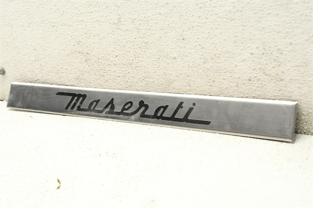 2014-2019 Maserati Ghibli Door Sill Scuff Plate Panel Cover 14-19