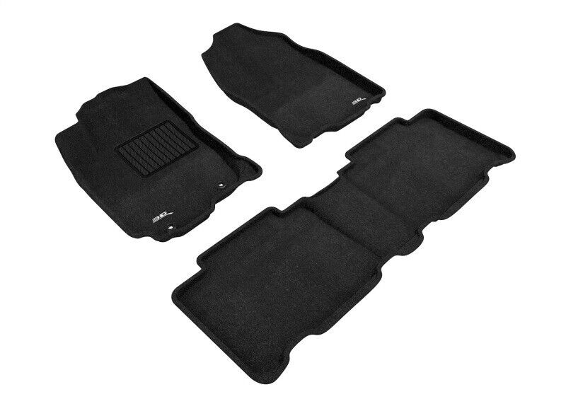 3D MAXpider Elegant-Black Floor Mat Set for 13-18 Toyota RAV4 Excl. Hybrid