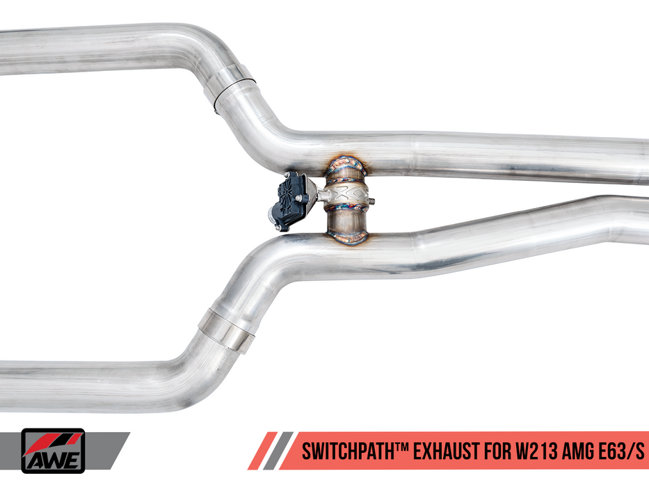 AWE for 2018-2020 MERCEDES E63 E63S AMG W213 SEDAN SWITCHPATH EXHAUST SYSTEM