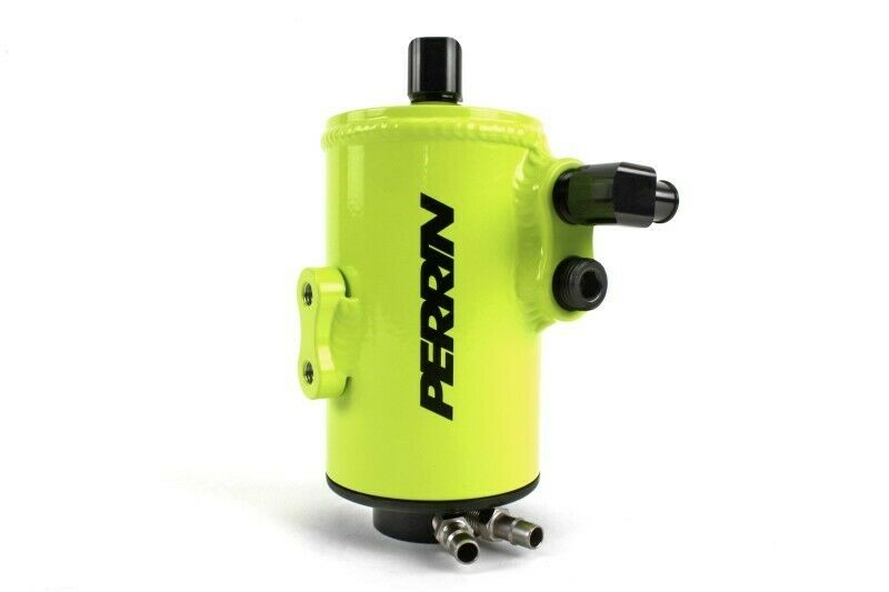 Perrin AOS Air Oil Separator Kit Neon Yellow for 08-14 WRX & STI PSP-ENG-606NY