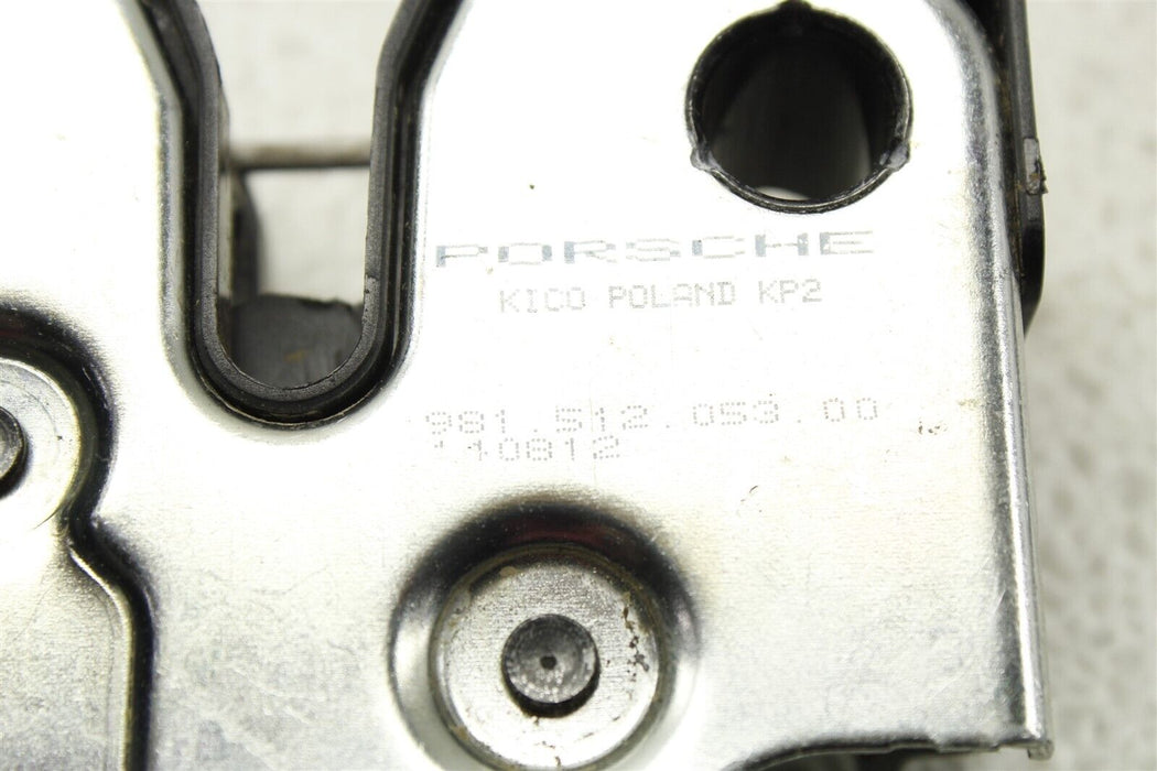 2013-2016 Porsche Boxster S Trunk Latch Lock Actuator 98151205300 13-16