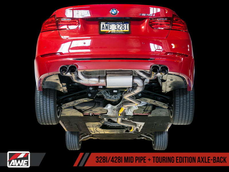 AWE Tuning 3010-43036 for BMW F3X N20/N26 328i/428i Touring Exhaust