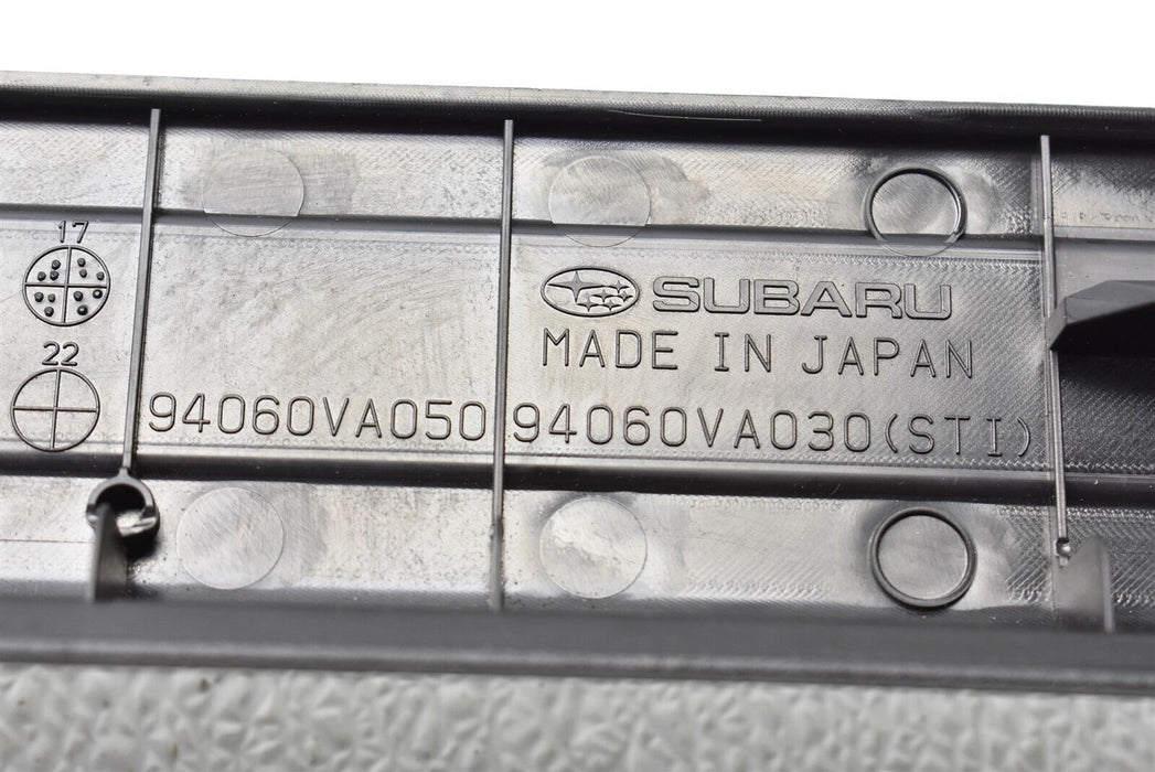 2015-2019 Subaru WRX STI Door Sill Trim Left LH Driver Side 15-19