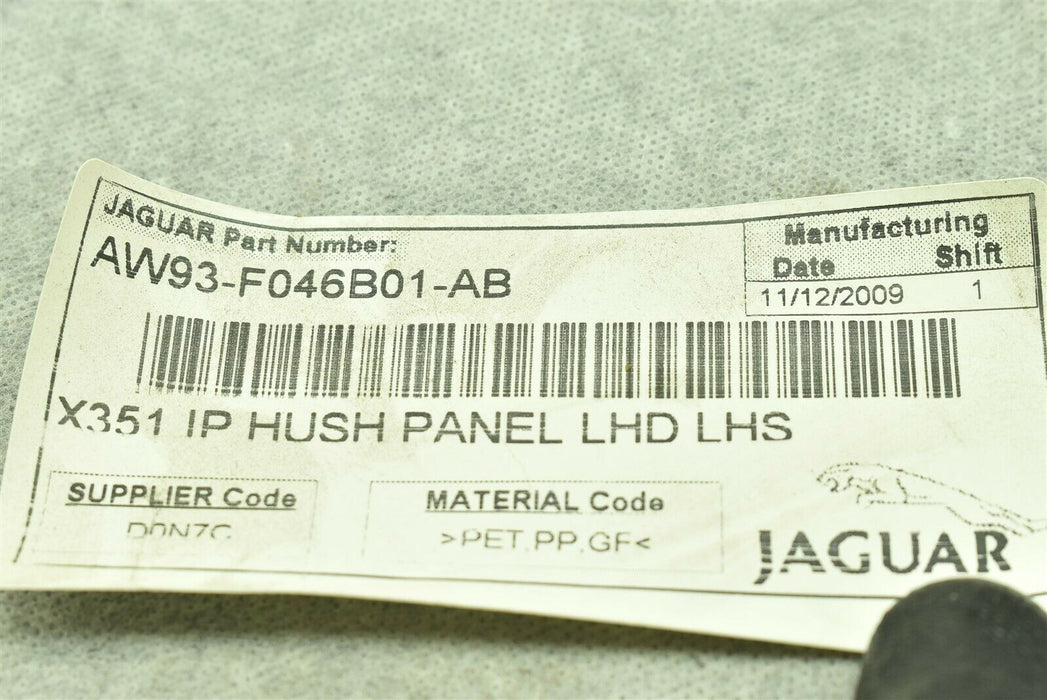 2010-2015 Jaguar XJ Dash Panel Cover AW93-F046B01-AB 10-15
