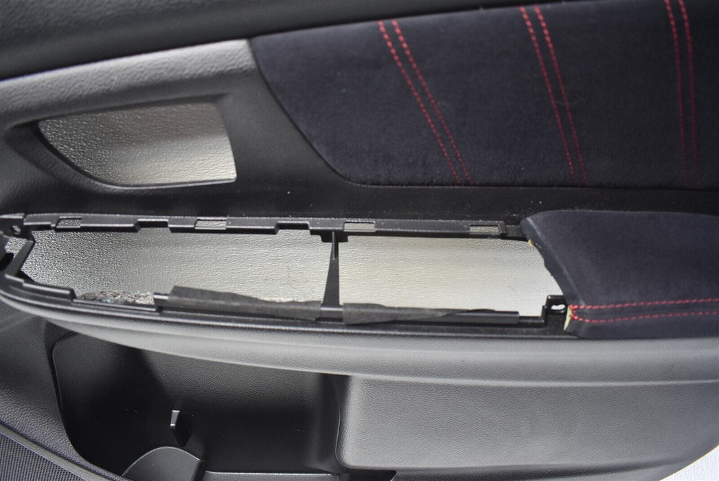 2015-2019 Subaru WRX STI Passenger Right Door Panel Cover Card Trim OEM 15-19