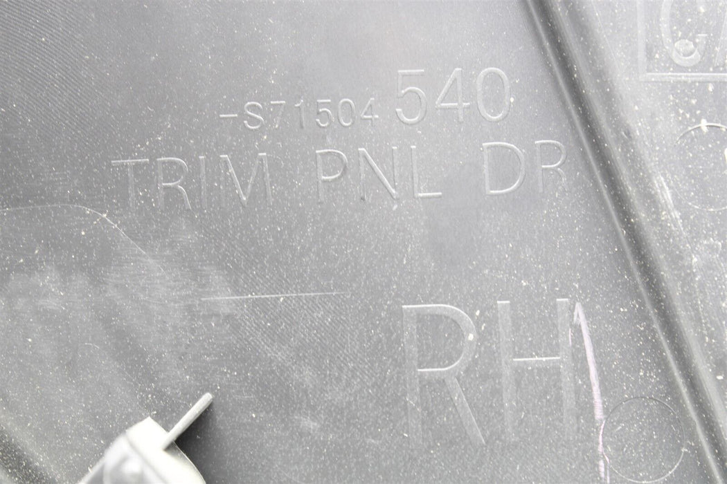 2013-2015 Scion FR-S BRZ Passenger Right Door Panel Cover S71504540 OEM 13-15