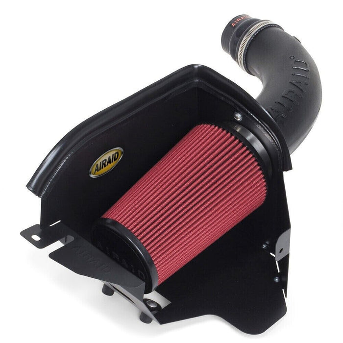 Airaid CAD Intake System w/ Tube (Dry / Red) For 07-11 Jeep Wrangler JK 3.8L