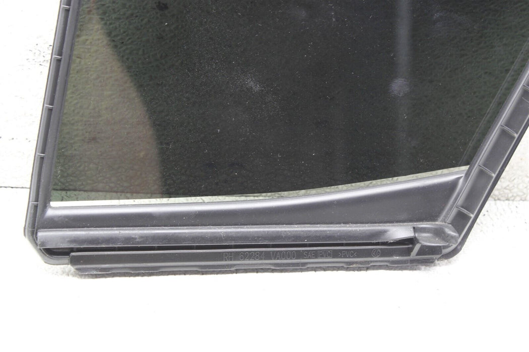 2015-2019 Subaru WRX STI Rear Right Door Glass RH Passenger 15-19