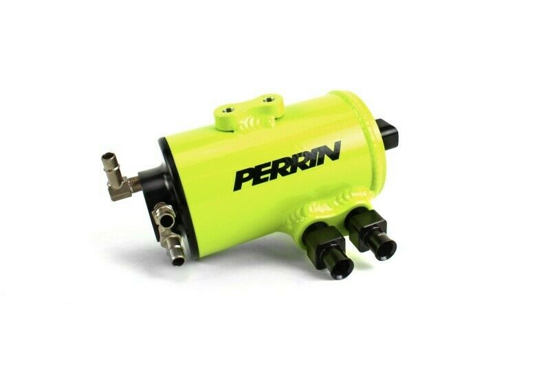 Perrin Neon Air Oil Separator for FMIC for 02-14 WRX / 04+ STI PSP-ENG-607NY