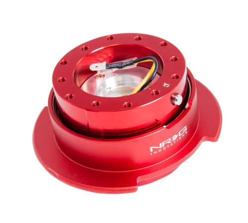 NRG Quick Release Kit Gen 2.5 - Red / Red Ring SRK-250RD
