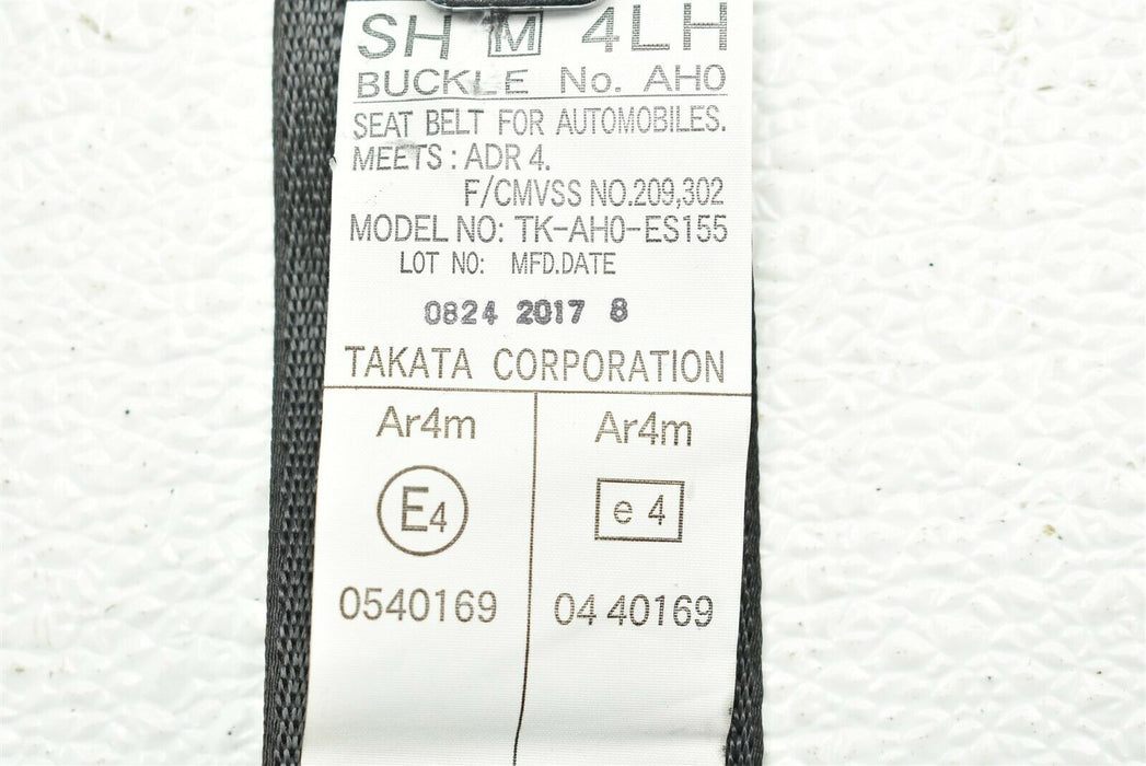 2015-2019 Subaru WRX Rear Left Seat Belt Driver LH OEM 15-19