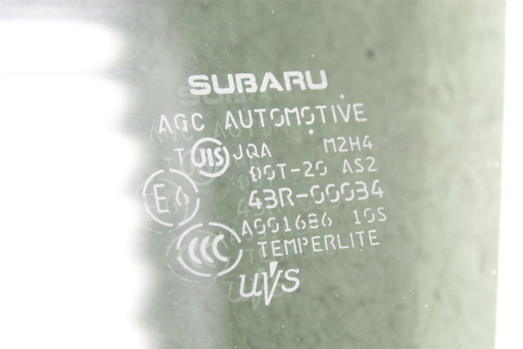 2015-2019 Subaru WRX STI Driver Front Left Window Door Glass Assembly OEM 15-19