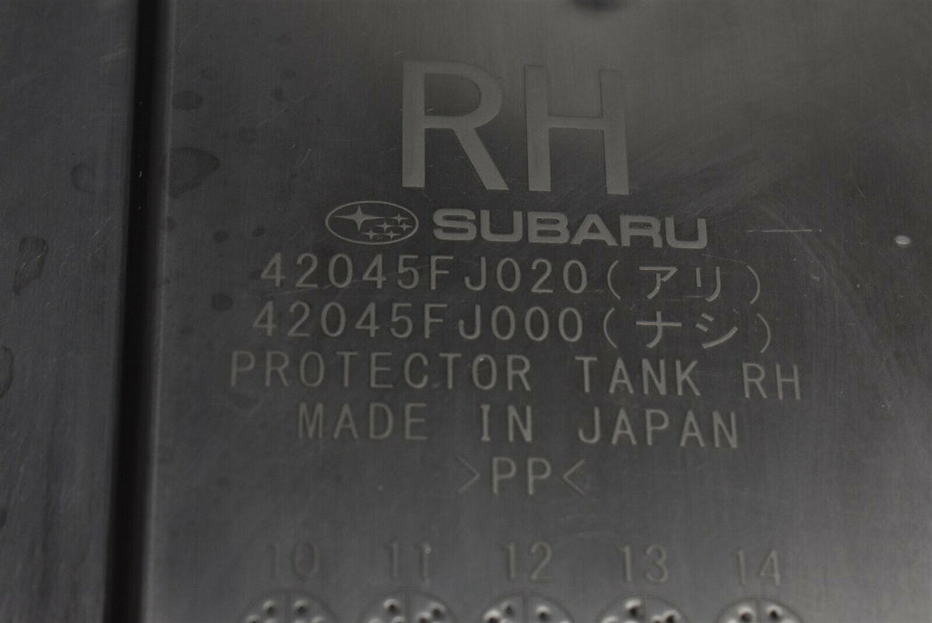 2015-2018 Subaru WRX Fuel Tank Protector Cover Shield Right Passenger RH 15-18