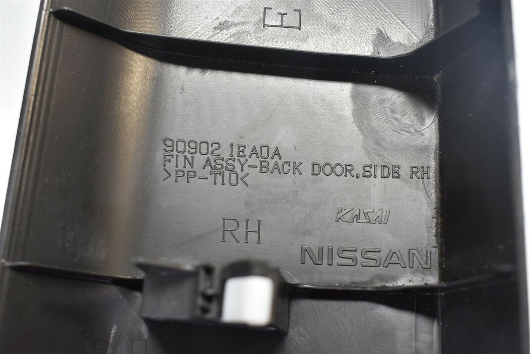 2009-2015 Nissan 370Z Door Hatch Trim Rear Right Passenger RH 909021EA0A 09-15