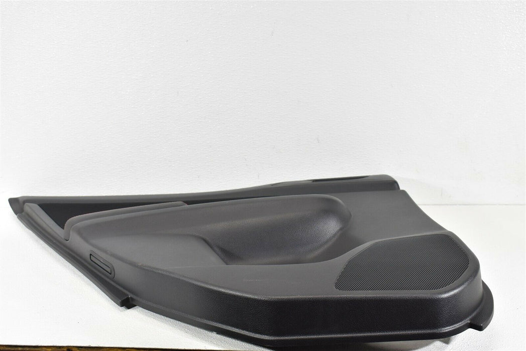 2015-2017 Subaru WRX Door Panel Trim Cover Rear Left Driver LH OEM 15-17