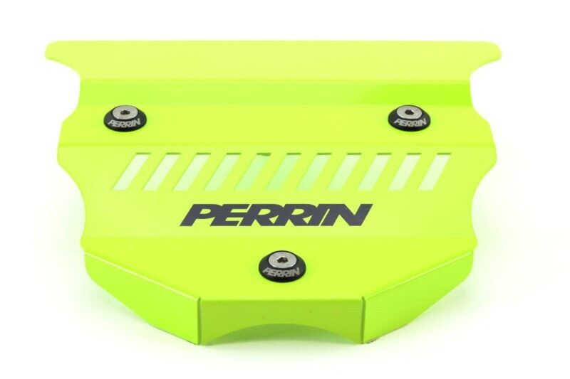 Perrin Neon Yellow Color Aluminum Engine Cover for 2022 Subaru BRZ Toyota GR86