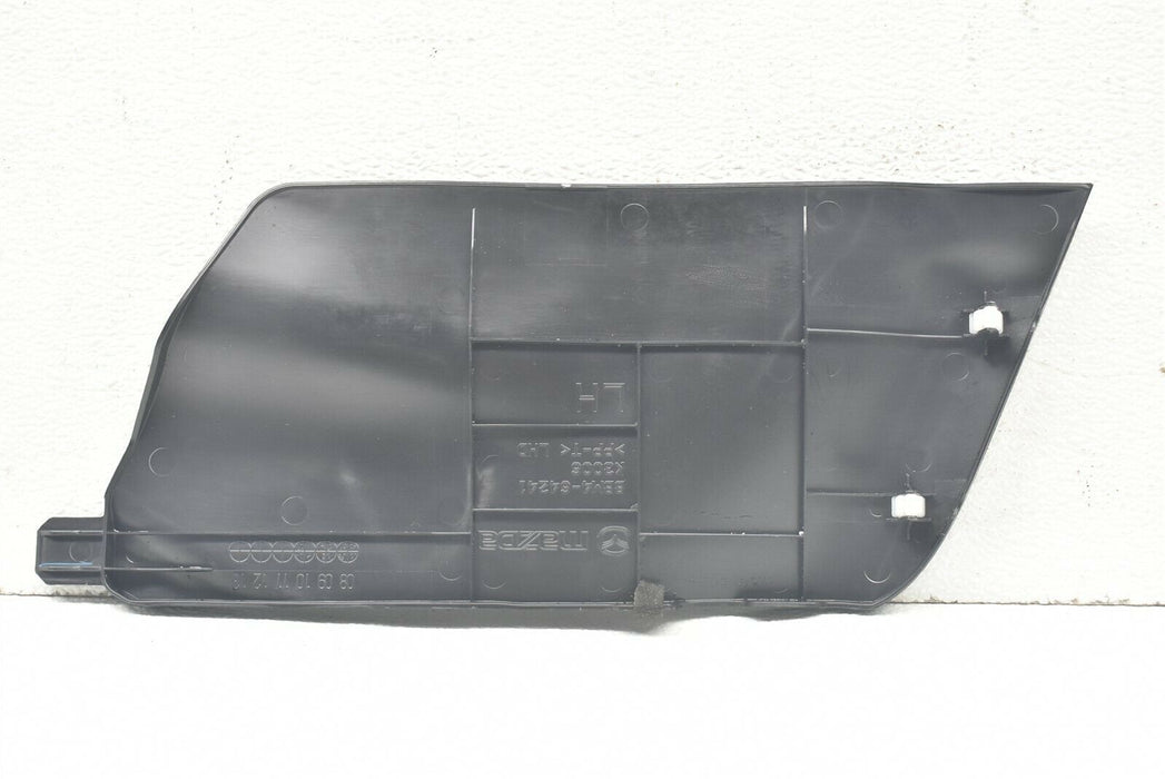 2010-2013 Mazdaspeed3 Speed3 MS3 driver Left Interior Kick Panel Assembly 10-13