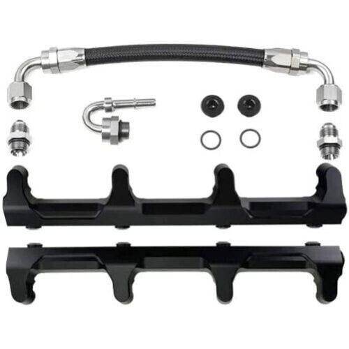 DeatschWerks 7-205 Fuel Rails with Crossover For 2012-2015 Chevy Camaro ZL1