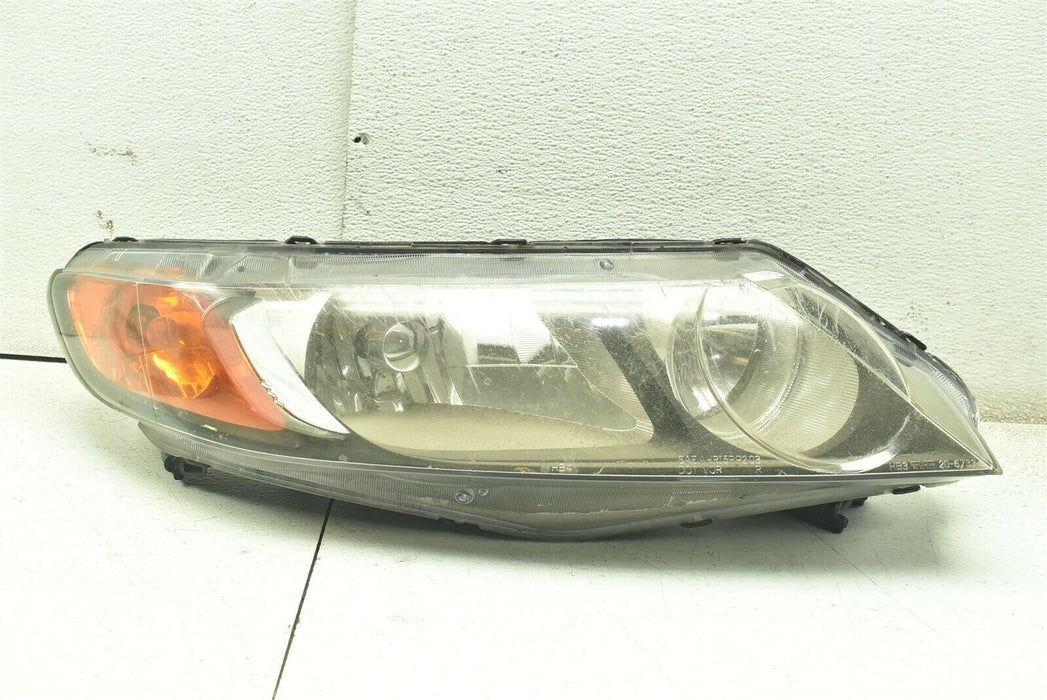 2006-2008 Honda Civic SI Sedan Headlight Right Passenger RH Damaged 06-08